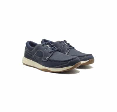 Sailview Lace Navy Nubuck