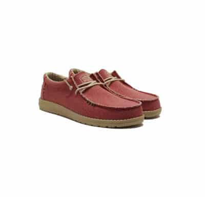 HEYDUDE WALLY BRAIDED / POMPEIAN RED
